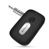 Picture of SIMOLIO Bluetooth Receiver for Car, 35H Battery Life, Volume Control, Noise Cancelling 3.5mm AUX Bluetooth Car Adapter, Wireless Audio Receiver for Home Stereo/Wired Headphones/Handsfree Calls