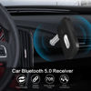 Picture of SIMOLIO Bluetooth Receiver for Car, 35H Battery Life, Volume Control, Noise Cancelling 3.5mm AUX Bluetooth Car Adapter, Wireless Audio Receiver for Home Stereo/Wired Headphones/Handsfree Calls