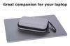 Picture of Ginsco Hard Shell Laptop Charger Cables Case, Compatible with MacBook Air Pro/DELL/Thinkpad/Samsung, EVA Portable Carrying Travel Case, Electronics Cable Organizer for Power Bank (Gray)