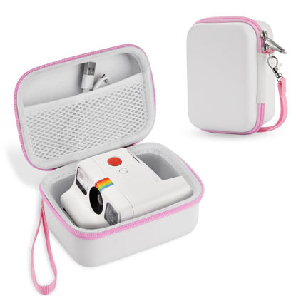 Picture of TYSORETY Case for Polaroid Go Gen 2/ Polaroid Go Mini Instant Camera, Travel Storage Bag for Polaroid Go Camera and Film Accessories (Whtie)