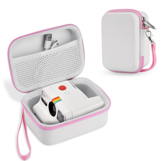 Picture of TYSORETY Case for Polaroid Go Gen 2/ Polaroid Go Mini Instant Camera, Travel Storage Bag for Polaroid Go Camera and Film Accessories (Whtie)