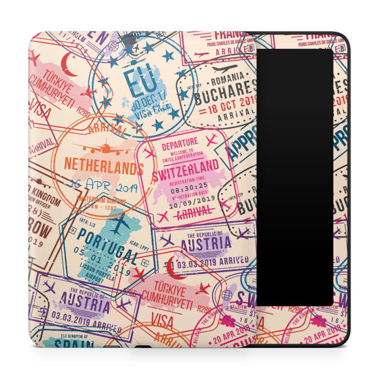 Picture of Tablet Skin Compatible with Amazon Kindle Paperwhite 12th (2024) - Ive Been Everywhere - Premium 3M Vinyl Protective Wrap Decal Cover - Easy to Apply | Crafted in The USA by MightySkins