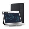 Picture of 10 inch LCD Writing Tablet Electronic Writing Notebook with PU Protective Cover Erasable Drawing Pad Gift for Kids Adults at Home School Office(Black
