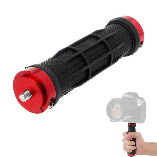 Picture of AngelReally Camera Handle Grip Support Mount Universal Stabilizer Holder Stand with 14-20 Thread for Digital Video Camera Camcorder Action Camera LED Video Light Smartphone