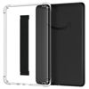 Picture of MoKo Case for 7" Kindle Paperwhite (12th Generation-2024) and Kindle Colorsoft Signature Edition, Hand Strap Case Ultra Slim Transparent Soft Flexible TPU Skin Bumper Back Cover Shell, Black