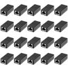 Picture of Dingsun RJ45 Coupler, Ethernet Extender, in-Line Coupler Female to Female Ethernet Coupler for Cat7/ Cat6/ Cat5/ Cat5e Ethernet Cable Extender Adapter (20Pack, Black)