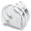Picture of Susnwere USB C to USB C Cable 6Ft for Apple iPhone 16 15 Charger Cord [3-Pack ],60W 3.1A C to C Cables Fast Charging for iPhone 16/15 Pro/Plus/ProMax,MacBook Air, Mac Book Pro 2024 Samsung S24/23