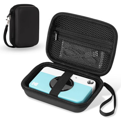 Picture of TYSORETY Carrying Case for Kodak Printomatic/Kodak Step/Kodak Mini 2 HD/Kodak Smile Digital Instant Print Camera, Hard Strorage Bag Protective Cover (Case Only)