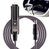 Picture of ecocstm 12V Car Charger Adapter, Cigarette Lighter Power Cord, Car Charger Power Cord for Snailax Gideon Relaxzen Belmint Back Massage Seat Cushion Shiatsu Neck and Back Massager Car Accessories