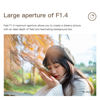 Picture of TTArtisan 23mm F1.4 APS-C Frame Manual Focus Camera Lenses for Leica/Sigma L Mount Leica: T TL TL2 CL and Sigma: FP (Camera Settings: APS-C Mode) Black&Silver