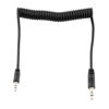 Picture of 3.5mm to RR-100 Camera Shutter Release Cable Remote Control Cord Speedlight Flash Trigger Connect Spring Coiled Wire Cord for Fujifilm X100VI X-T5 X-T4 XT3 XT2 X-H2 X-T30 II XT20