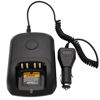 Picture of Desktop Charger DC 12V/24V Car Charger Compatible with Motorola XPR6350 XPR6380 XPR6550 XPR6580 XPR7350 XPR7380 XPR7550 XPR7580 XPR7350e XPR7380e XPR7550e XPR7580e XPR3300 XPR3500 XPR3300e XPR3500e