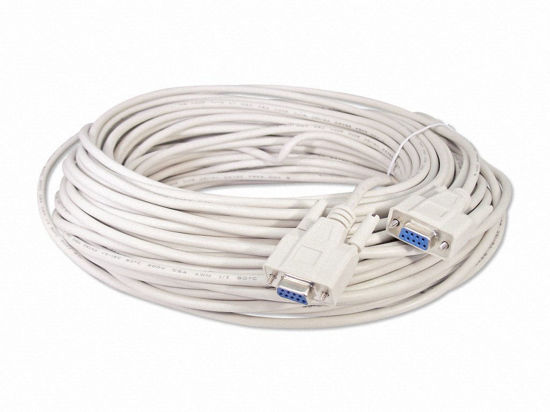 Picture of Your Cable Store 100 Foot DB9 9 Pin Serial Port Cable Female/Female RS232