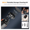 Picture of K&F Concept 20-in-1 Keyboard Cleaning Kit Laptop Cleaner, Multifunctional Electronic Device Cleaning Tool, for iPhone AirPods MacBook iPad, Camera PC Monitor Earbud TV Tablet Screens