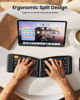 Picture of ProtoArc Ergonomic Foldable Keyboard, XK03 Split Folding Bluetooth Keyboard, Ultra Slim Travel Keyboard, Portable Bluetooth Keyboard for iPad, iPhone, Tablet, Laptop, PC