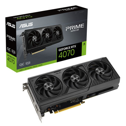 Picture of ASUS The SFF-Ready Prime GeForce RTX™ 4070 OC Edition 12GB GDDR6X Graphics Card (PCIe® 4.0, 12GB GDDR6X, DLSS 3, HDMI 2.1a, DisplayPort™ 1.4a)