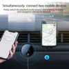 Picture of Bluetooth 5.2 FM Transmitter for Car,Bluetooth Car Adapter with Big Mic Bass Stereo Hi-Fi Sound, Bluetooth Receiver Support Hands-Free Calls, Aux Out, TF Card