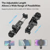 Picture of SmallRig Phone Support for DJI Stabilizers, Adjustment Phone Mount Adapter with 1/4"-20 Threaded Hole, Cold Shoe for DJI RS 4 /RS 4 Pro/RS 3 /RS 3 Pro/RS 3 Mini/RS 2 / RS C2 / R S/R SC, Tripod - 4301
