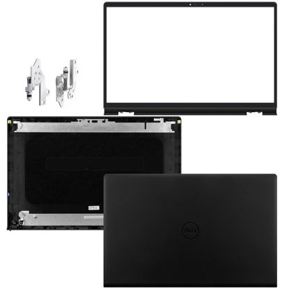 Picture of Konohan 4 Pack Replacement LCD Back Laptop Computer Replacement Parts Cover Top Case Lid Front Bezel with Hinges Compatible with Dell Inspiron 15 3510 3511 3515 3520 3525 00WPN8