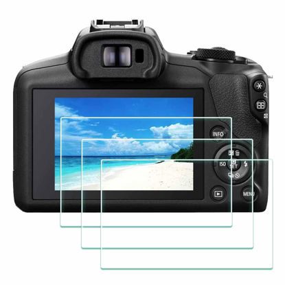Picture of ULBTER Screen Protector for Canon EOS R100 EOSR100 Camera 9H Tempered Glass Edge to Edge Protection,Anti-Scrach Anti-Fingerprint Anti-Bubble [3 Pack]