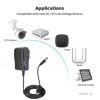 Picture of Tonton AC 100-240V to DC 12V 1A Power Supply Adapter, 5.5mm x 2.1mm Plug, DC 12V 1A Power Cord for LED Light Strip, CCTV Camera, DVR, NVR, Router, Printer, Webcam, Computer Case Fans [UL & FCC Listed]