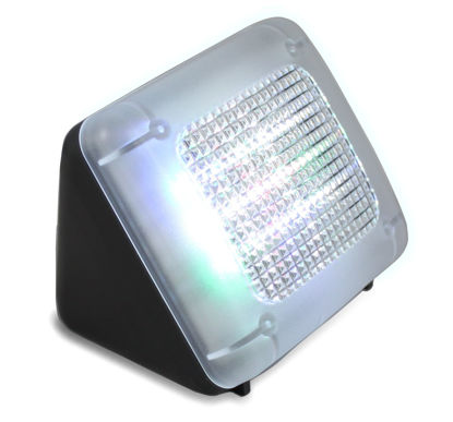 Picture of FakeTV - FTV-10 Charcoal Design Burglar Deterrent - Simulated TV Light with Frosted Lens - Energy-Efficient LED Dummy Home Security Technology - Prime Quality House & Valuables Protection Equipment