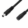 Picture of GINTOOYUN DC Power Extension Cable，DC 5.5mm x 2.1mm Male to Female Power Adapter Cable，3FT 18AWG Heavy Duty Cord for 12V CCTV Wireless IP Camera,LED,Car,More.-2PCS