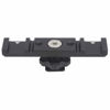 Picture of Dual Cold Shoe Mount Bracket,Dual Cold Shoe Mount Plate Adapter,Dual Hot Shoe Extension Bar for Nikon Canon Sony DSLR Camera Flash LED Video Light Microphone