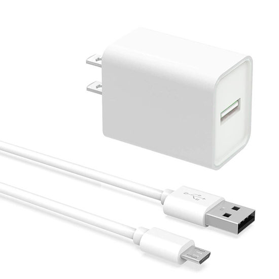 Picture of Replacement 5Ft Adapter Charging Power Cord Fit for Arlo Pro/Pro2, Arlo Q, Arlo GO Indoor Camera, Wyze Cam Pan v3 v2, Yi Home Camera Oculus Go, Kasa Cam Wall Charger Power Supply Adapter Cord