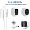 Picture of Replacement 5Ft Adapter Charging Power Cord Fit for Arlo Pro/Pro2, Arlo Q, Arlo GO Indoor Camera, Wyze Cam Pan v3 v2, Yi Home Camera Oculus Go, Kasa Cam Wall Charger Power Supply Adapter Cord