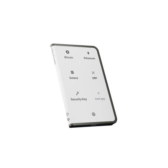 Picture of Ledger STAX - Next-Gen Secure Touchscreen Crypto Wallet with Curved E Ink Display