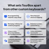 Picture of TourBox NEO, Custom Controller for Photo Video Editing, Color Grading, Ilustration, Mac/Windows, Photoshop Lightroom Davinci Resolve After Effects Premiere Final Cut Pro Programmable Keyboard Bundle