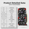 Picture of Kelinx AISURIX RX 580 Graphics Card, 2048SP, Real 8GB, GDDR5, 256 Bit, Pc Gaming Video Card, 2XDP, HDMI, PCI Express 3.0 with Freeze Fan Stop for Desktop Computer Gaming Gpu