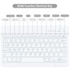 Picture of BQSS Keyboard Case for ipad 10.2" 9th/8th/7th Gen,Wireless Magnetic Detachable Keyboard for iPad 9th/8th/7th, for iPad Air 3rd Gen Stand Tablet Cover Case with Built-in Pencil Holder(Grey)