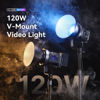 Picture of ULANZI Video Light, 120W RGB LED Video Light COB Fill Color Continuous Output Lighting with APP Control, 2700K-6500K 20 Scenes Bowens Mount Studio Light for Photography Lighting Video Recording