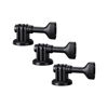 Picture of JJC 3-Pack 1/4"-20 Tripod Mount Adapter for GoPro Go Pro Hero 13 12 11 10 9 8 7 6 5, DJI Osmo Action 4 3, AKASO, Insta360 Ace Pro & More Action Cameras on Standard 1/4"-20 Tripod Selfie Stick Monopod
