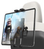 Picture of YOOZ Tesla Tablet Mount Back Seat, Tesla Model Y Model 3 Headrest Tablet Holder for Kids [Metal Ball Head & 360° Rotation] for iPad Pro 12.9 Air Mini, Galaxy Tab, Fire, Switch, iPhone, 4-13"