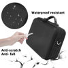 Picture of Carrying Case for Hyperice Hypervolt/Hypervolt Plus 5 Attachment Slots Portable Hypervolt Storage Bag Waterproof Anti-Shock Hard Shell Case for Hypervolt Massage Device (Case Only)