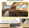 Picture of SHERRIVA 4K HDMI Splitter - HDMI Splitters, 4K@60Hz, 1080P@240Hz, Auto Downscaling, HDR, HDCP 2.3, 18 Gbps, EDID, Duplicate/Mirror 4K Screens Only, HDMI Splitter for TV, Multiple Monitors (1 in 4 out)