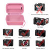Picture of Grapsa Digital Camera Case Compatible with TEBNGIHNM for Duluvulu for Oiadek for zheozeig for Zostuic for Toiauaha 4K Vlogging Camera. Storage Holder Bag for Canon PowerShot (Box Only) - Pink
