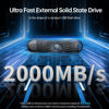 Picture of SSK 1TB External SSD USB C Drive- Up to 2000MB/s External Solid State Drives USB 3.2 Gen 2X2, Portable SSD Stick Ultra-Low Power Supports iPhone15/16 Pro ProRes Mac/WTG/Android, Zinc Alloy