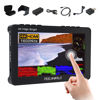 Picture of FEELWORLD F6 Pro 5.5 Inch 1600nits Touchscreen DSLR Camera Field Monitor 1920x1080,4K HDMI,3D LUT,External F970 Plate On Camera Video Monitor(with Battery,Charger, Carry Case Bundle)