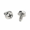 Picture of Favordrory Toothed Hex 6/32 Screw 6# -32Computer PC Case Hard Drive Motherboard Mounting Screws, 100 PCS