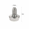 Picture of Favordrory Toothed Hex 6/32 Screw 6# -32Computer PC Case Hard Drive Motherboard Mounting Screws, 100 PCS