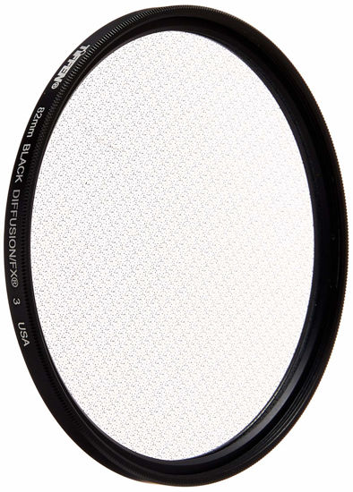 Picture of Tiffen 82BDFX3 82mm Black Diffusion 3 Filter