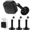 Picture of Uraleyeon Long Blink Outdoor Camera Mount Kit, Compatible with Blink 4th & 3rd Gen Cameras - Includes 3 Adjustable Mounts, Sync Module 2 Outlet Mount, USB Cable, Blink Accessories