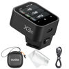 Picture of Godox X3 F X3-F X3F TTL Wireless Flash Trigger for Fuji Cameras, OLED Touchscreen Flash Transmitter,Built-in Lithium Battery+Quick Charge(Xpro-F/XProII-F Upgrade Version)