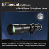 Picture of BENOISON Telephoto Lens for Canon - EF Lens 420-800mm for Canon DSLR, Manual Focus MF Zoom Lens for Canon EOS Rebel SL3 SL2 SL1 T8i T7i T7 T6 4000D 1500D 90D 80D 77D 70D 60D 7D 6D 5D 1D DSLR
