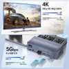 Picture of 4K@60Hz Three Monitor HDMI KVM Switch, HDMI KVM Switch 3 Minitors 2 Computers, 2 Port HDMI KVM Switch for Managing 2 PC Using 1 Set of Keyboard Mouse, 2 PC Share 4 USB 3.0 Ports