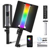 Picture of NEEWER RGB1 LED Tube Light Stick with Metal Barndoor, Handle, Touch Bar/APP Control, Magnetic Handheld RGB Video Light, 3200K-5600K CRI98+ Dimmable Photography Lighting with 6400mAh Battery, 17 Scenes